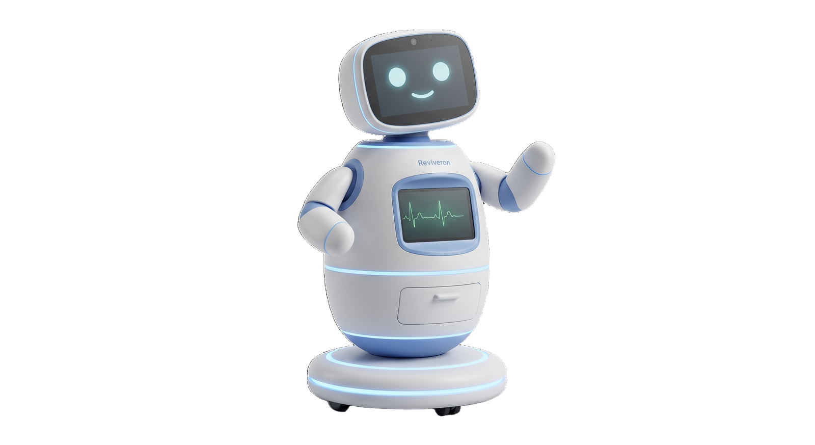 Reviveron AI-powered eldercare monitoring robot